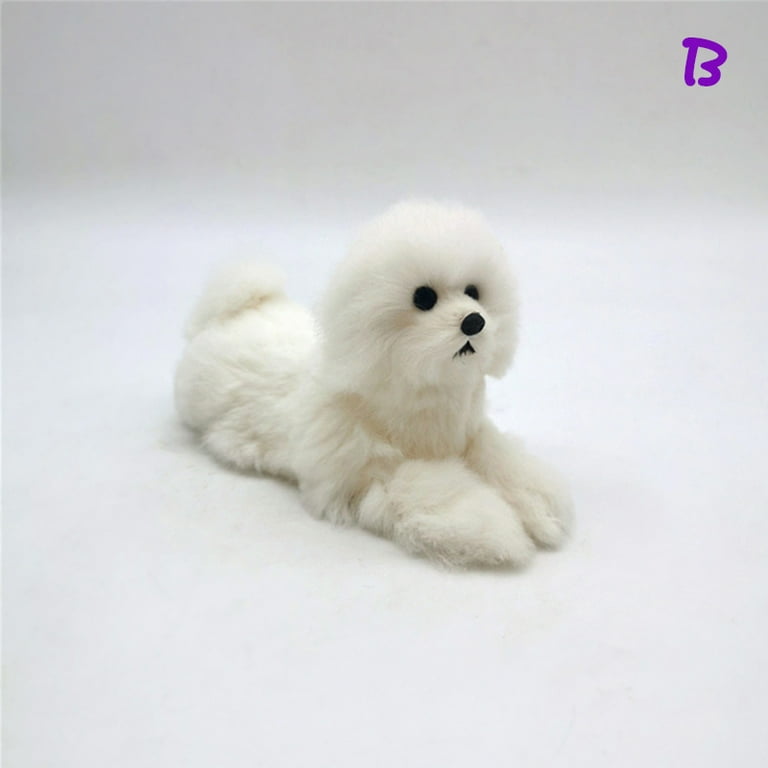 Cute Plush Dog Doll Simulation Dog Stuffed Animal Toys Super