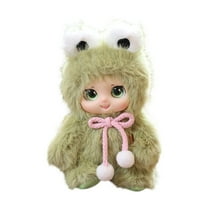 Cute Plush Doll Ornament, Super Deformed Design With Exaggerated Cuteness, Soft Plush Hanging Decoration For Kids And Collectors