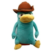 Perry the Platypus Agent P. Medium Size Plush Toy w/Secret Pocket 13in