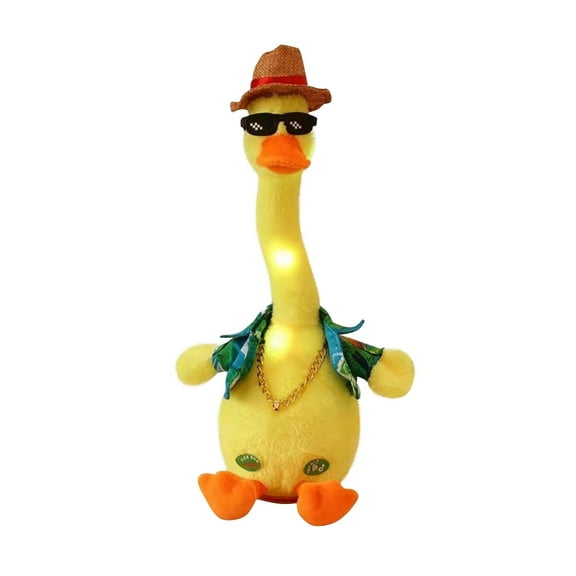 Cute Plush Duck Toy - Dancing Singing Stuffed Animal With Usb Rechargeable, Yellow Color - Birthday Gift For , Party Decoration, Home Decor
