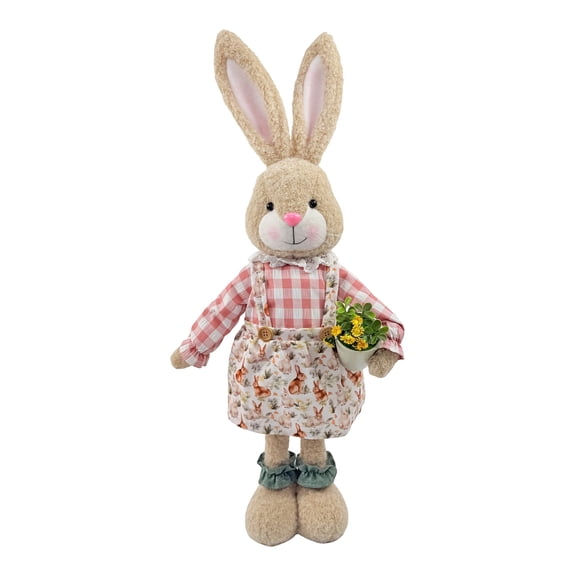 Cute Plush Easter Bunny Hand Puppets Adorable Rabbit Puppet Toys For Kids Ideal For Imaginative Play Easter Basket Fillers And Party Favors