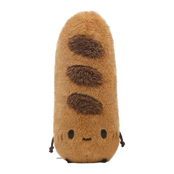 Cute Plush Food Toys Stuffed Bread Pillows Soft Plushies for Kids Adults Kawaii Decorative Throw Pillows for Bedroom Living Room Sofa Gift Choice