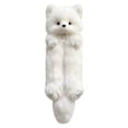 thumbnail image 1 of Cute Plush Fox Pencil Case, Soft Fluffy Animal Pen Pouch for Students, 1 of 7