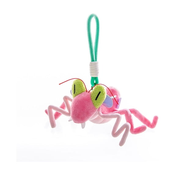 Cute Plush Funny Insect Keychain, Soft Cartoon Bug Doll Pendant, Plush Bag Charm Gift For Girls, Couple Birthday Present, Adorable Stuffed Animal Accessory, C by XSAOP