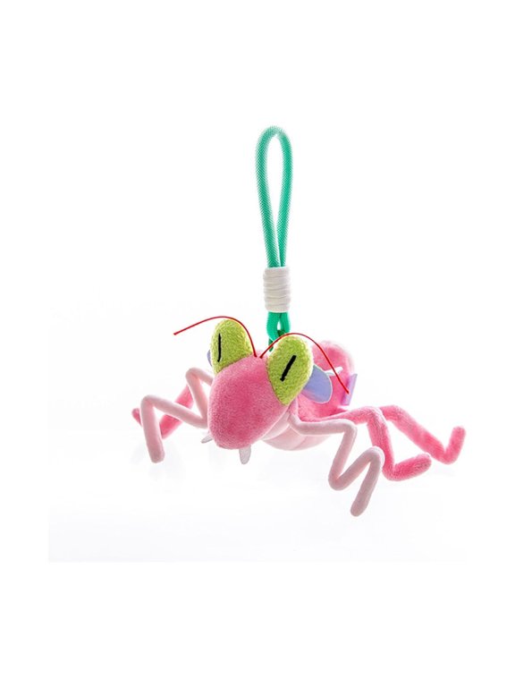 Cute Plush Funny Insect Keychain, Soft Cartoon Bug Doll Pendant, Plush Bag Charm Gift For Girls, Couple Birthday Present, Adorable Stuffed Animal Accessory, C by XSAOP