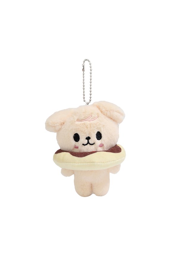 Cute Plush Keychain Soft Stuffed Animal Pendant for Women Backpack Tote Handbag Charm Decor Accessories