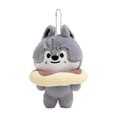 thumbnail image 1 of Cute Plush Keychain Soft Stuffed Animal Pendant for Women Backpack Tote Handbag Charm Decor Accessories, 1 of 2