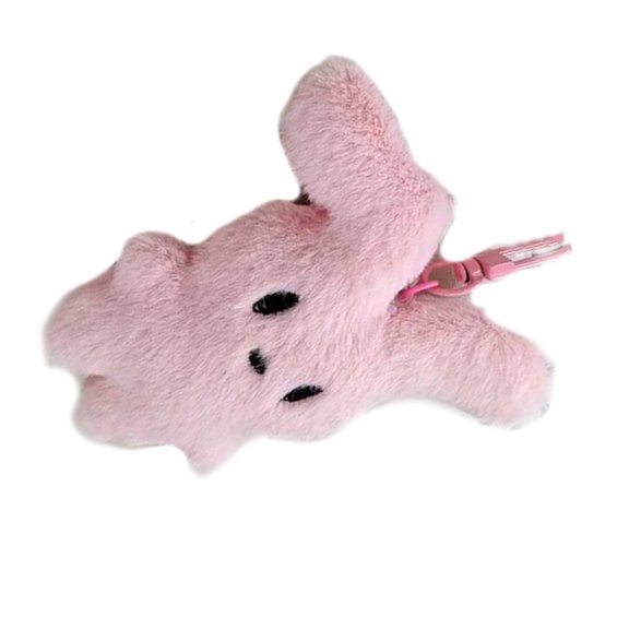 Cute Plush Keychains Stuffed Toy Car Keyring Handbag Pendant Backpack Ornament Bag Charm Key Rings