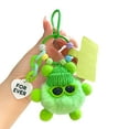 thumbnail image 1 of Cute Plush Keychains for Women, Funny Plush Keychains for Backpacks, Fluffy Pompom Keychain, Soft Fur Ball Puff for Stylish Fluff Ball Keychain Lovers, 1 of 6