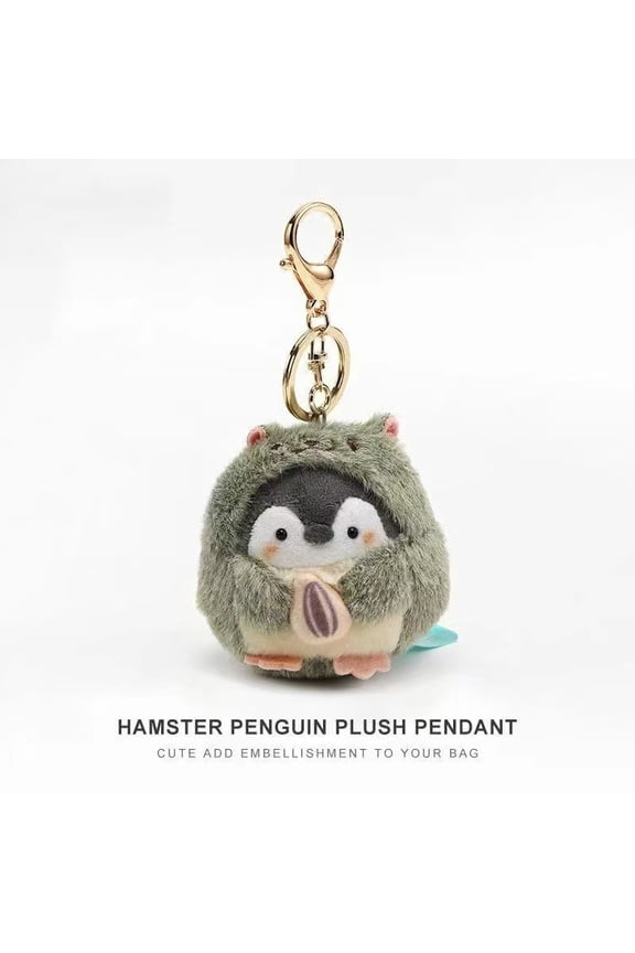 Cute Plush Penguin Doll, Bag Charm Keychain, Small Gift