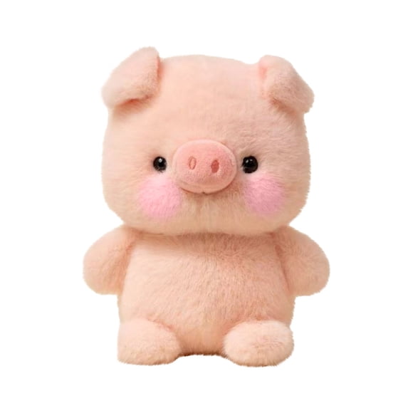 Cute Plush Pig Doll, Soft Stuffed Animal Figure, Desktop Decor Companion Toy, 1 Piece