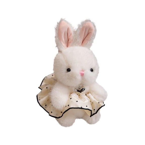 Cute Plush Rabbit Toy for Children and Pets, Safe Pp Cotton Filling for Comfortable Hugging, Ideal Gift for Holidays and Daily Play