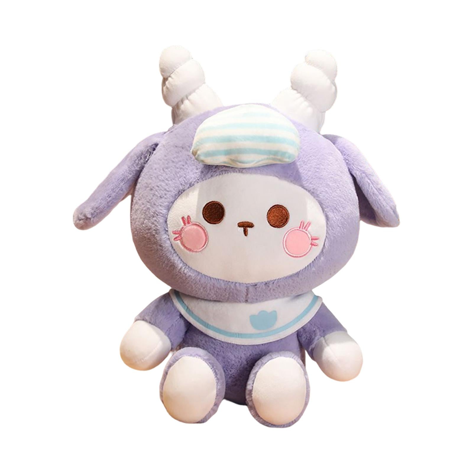 Cute Plush Sheep Toy Decoration Sleeping Accompany Toy Animal Doll Birthday Gift Comfortable Soft for Home Chair Living Room Gift violet