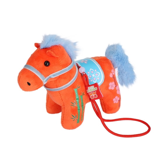 Cute Plush Stuffed Animal Doll Toy, Ultra Soft Skin-Friendly Durable Comfortable Cuddle Companion, Ideal for Nursery Bedroom Decor Birthday Baby Shower Gifts & Creative Imaginative Play,Orange