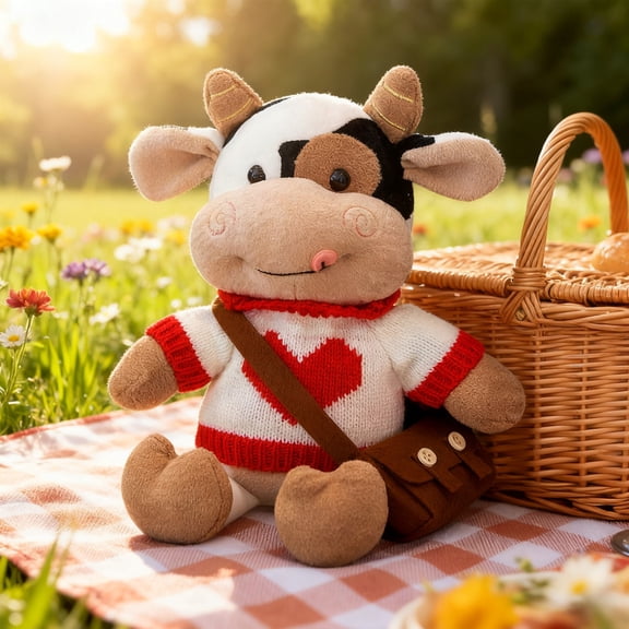 Cute Plush Stuffed Animal Toy with Realistic Design, Super Soft for Cuddling, Ideal as Home Decoration Ornament for Living Room, Bedroom, and Perfect Gift for Any Occasion, 12 Inches High