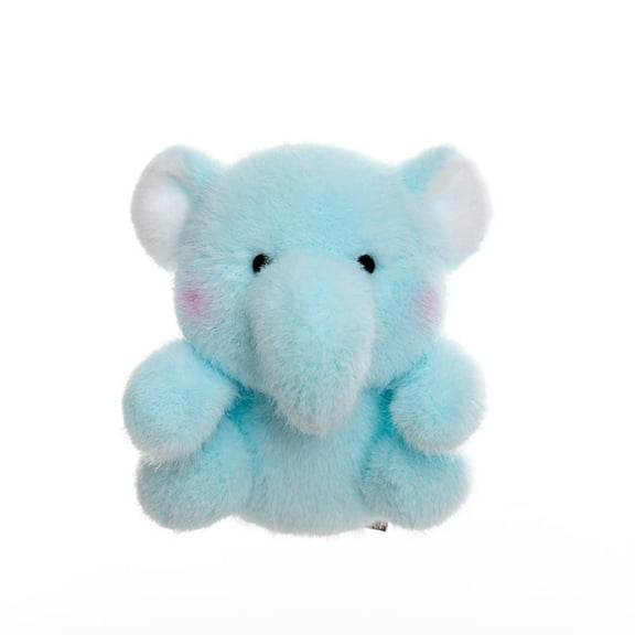 Cute Plush Toy Set - 12cm Elephant, Fox, Penguin Stuffed Animals for Kids