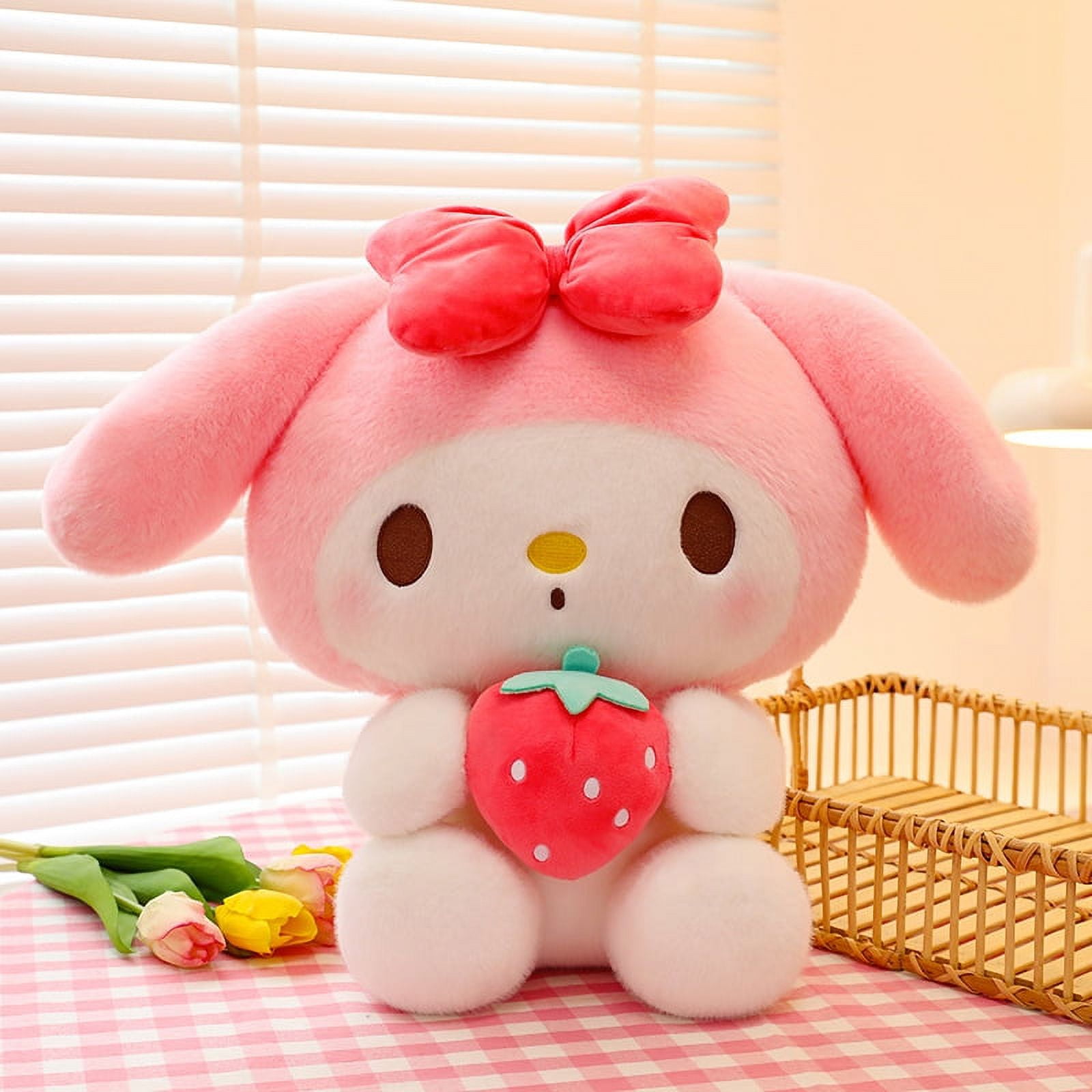 Cute Plush Toys 40cm Cartoon Stuffed Plush Doll with Strawberry Love