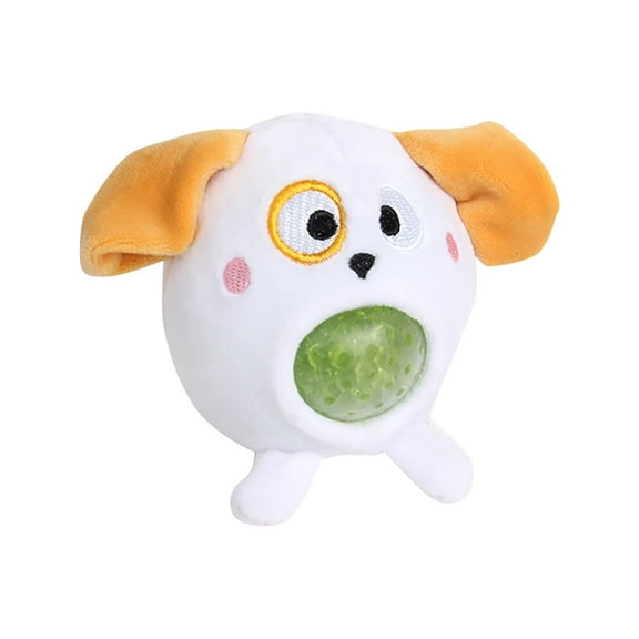 Cute Plush Vent Ball Small Pinch Decompression Toy For Kids S Soft Jelly-Like Texture Relieve Anxiety Improve Focus, Adorable Pet Design With 11 Different Appearances Each In