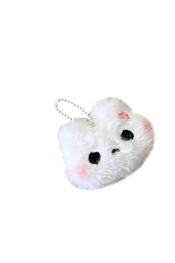 Cute PlushAn1ma1Key Holder Rabbit/Bear Decoration Gift For Friend Family
