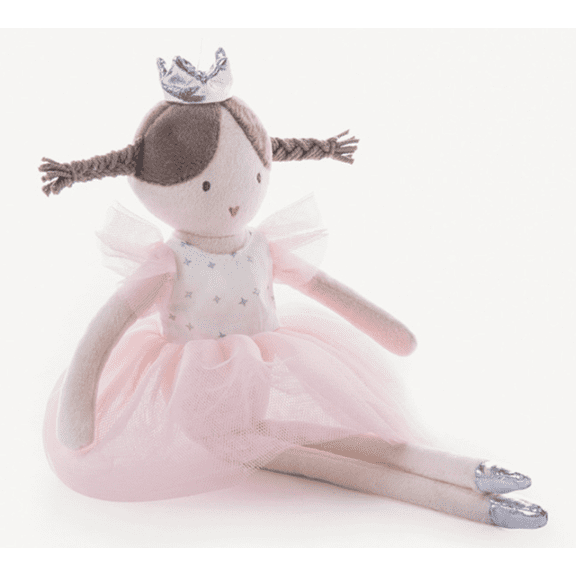 Cute Plushies Figurines for Home Decor, 13.4" Soft Stuffed Animal Dolls, Decorative Collectibles for Bedroom Shelf, Gift for and Adults A