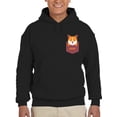 thumbnail image 1 of Cute Pocket Corgi Hoodie Men -Image by Shutterstock, Male 5X-Large, 1 of 4