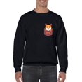 thumbnail image 1 of Cute Pocket Corgi Sweatshirt Men -Image by Shutterstock, Male XX-Large, 1 of 4