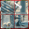 thumbnail image 1 of Cute Polar Bear Baby Snowy Winter Scene Christmas Holiday Party Decoration for Indoor Decoration Winter Festive Decor, 1 of 9
