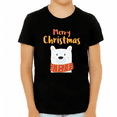 thumbnail image 1 of Cute Polar Bear Boy Christmas Shirt Christmas Tshirt Kids Christmas Shirts for Boys Christmas Shirt, 1 of 6