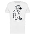 thumbnail image 1 of Cute Polar Bear Cartoon T-Shirt Men -Image by Shutterstock, Male 4X-Large, 1 of 2