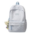 thumbnail image 1 of Cute Polka Dot Laptop Backpack Large Capacity Travel Backpack Lightweight Bookbag for Female Elementary & Middle Students, 1 of 8