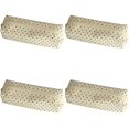 thumbnail image 1 of Cute Polka Dot Pencil Case Aesthetic Pencils Pouch,Large Capacity Pencils Case Vintage Pen Pencil Zipper Bag,Soft Special Pouches for Organization Classroom Must Haves 6.69 Inch 4Pcs Beige, 1 of 5
