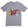 thumbnail image 1 of Cute Pomni, Ragatha, Gangle, Kinger, Zooble, Caines Circus T-Shirt Size 10-12, 1 of 2
