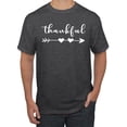 thumbnail image 1 of Cute Positive Christian Spirit Thankful Inspirational/Christian Men's Graphic T-Shirt, Heather Black, Large, 1 of 3