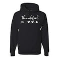 thumbnail image 1 of Cute Positive Christian Spirit Thankful Inspirational/Christian Unisex Graphic Hoodie Sweatshirt, Black, 2XL, 1 of 3