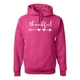 thumbnail image 1 of Cute Positive Christian Spirit Thankful Inspirational/Christian Unisex Graphic Hoodie Sweatshirt, Fuschia, Large, 1 of 3