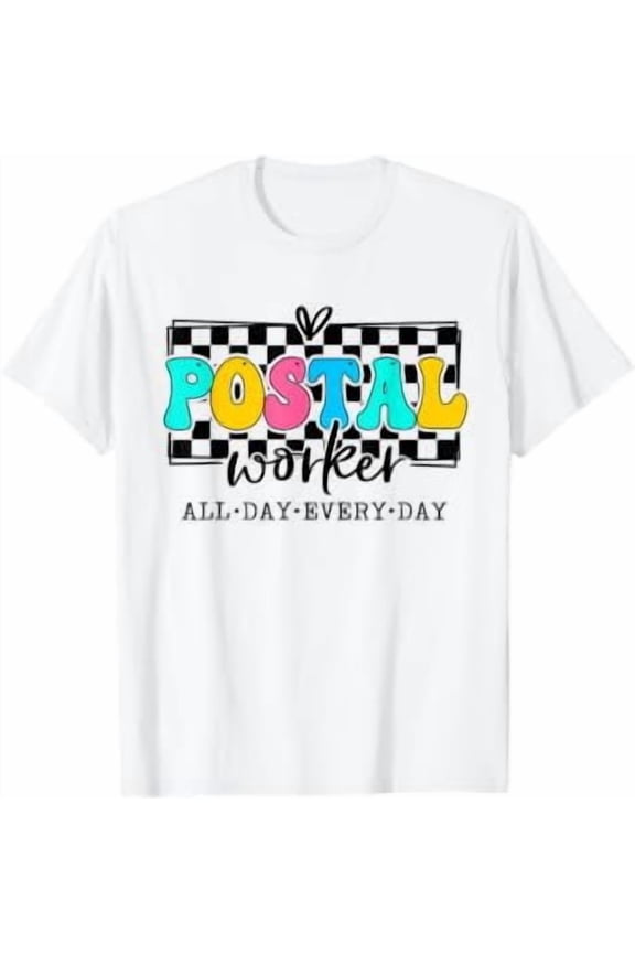 Cute Postal Worker Squad Post Office Mail Carrier Crew T-Shirt