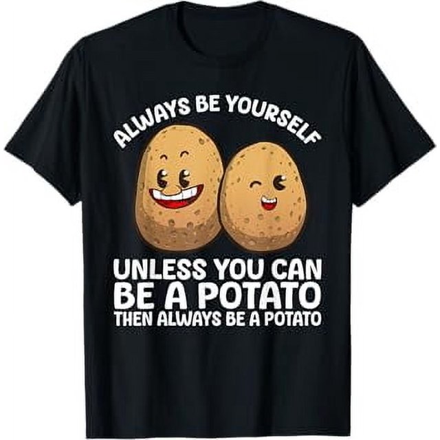 Cute Potato Costume For Men Women Kids Potaty Novelty Potato TShirt