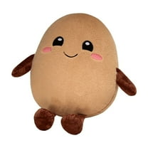Cute Potato Plush Toy, Soft Stuffed Pillow With Adorable Face, For S Bedroom Sofa Decor - 30Cm (Approx 12Inch)