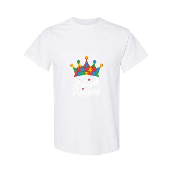 Cute Princess Daughter Graphic For Neurodiversity Awareness Unisex T-Shirt, for men & women, up to size 5XL