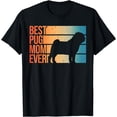 thumbnail image 1 of Cute Pug Art For Mom Women Breed Pet Dog Puppy Pug Lovers T-Shirt, 1 of 4
