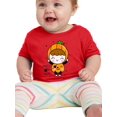 thumbnail image 1 of Cute Pumpkin Costume Girl. T-Shirt Infant -Image by Shutterstock,  24 Months, 1 of 4