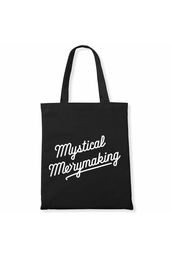 Cute Pumpkin Mystical Merrymaking Breast Cancer Halloween Canvas Bag 1Pc