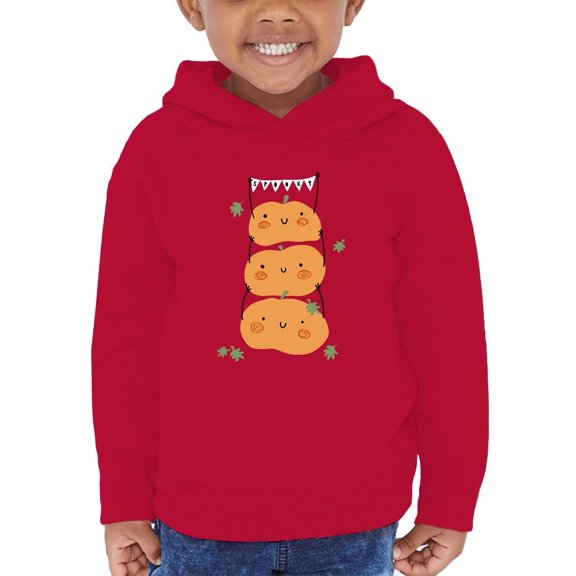 Cute Pumpkin Stack Hoodie Toddler -Image by Shutterstock, 2 Toddler