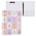 thumbnail image 1 of Cute Pumpkins Pattern 3 Ring Hardcover Binders 1.5in Round Rings for Letter-Size Folder Paper Organizer Pockets for Office Student Recipe, 1 of 9