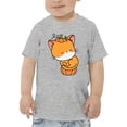 thumbnail image 1 of Cute Pumpkitty. Pumpkin Costume T-Shirt Toddler -Image by Shutterstock,  4 Toddler, 1 of 4