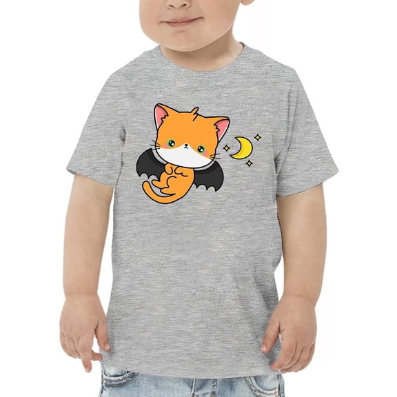 Cute Pumpkitty. Vampire Costume T-Shirt Toddler -Image by Shutterstock,  2 Toddler