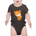 thumbnail image 1 of Cute Pumpkitty W Pumpkin Costume Bodysuit Infant -Image by Shutterstock,  Newborn, 1 of 4