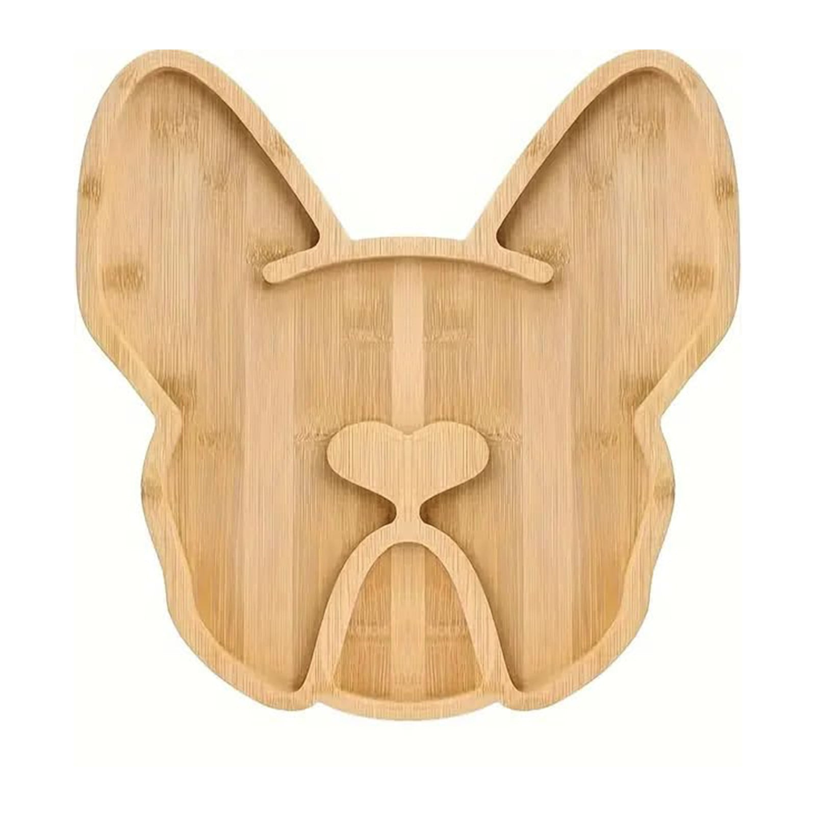 Cute Puppy Cheese Board Food Tray Charcuterie Board Solid Wood Cookie