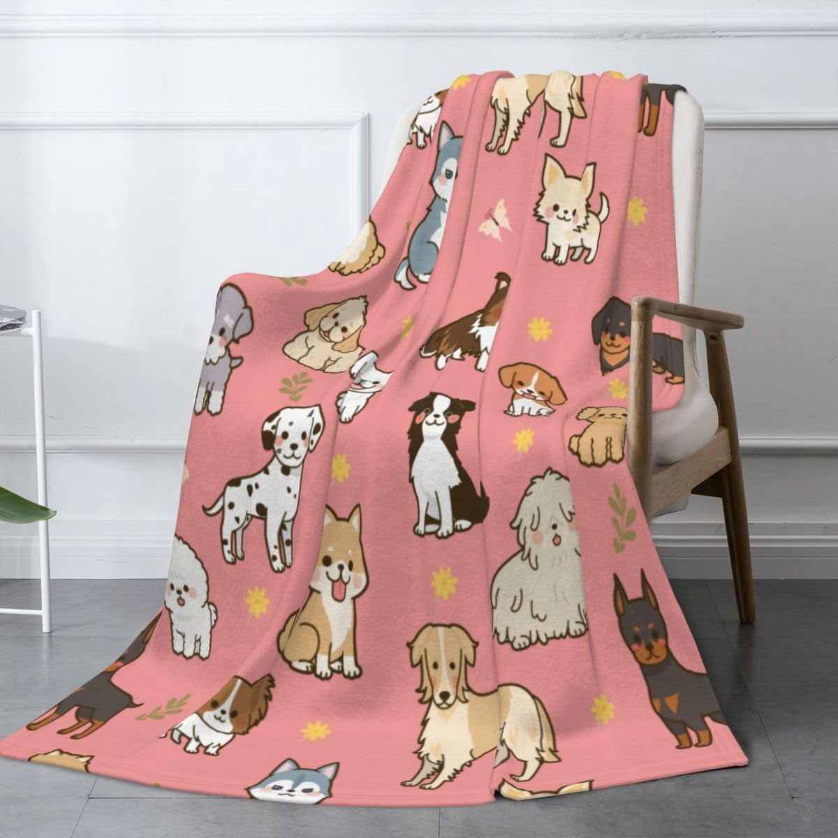 Warm Puppy Wishes Quilted Blanket NCU0VL609