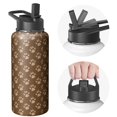 thumbnail image 1 of Cute Puppy Pattern Stainless Steel Water Bottle - Wide Mouth Design with Sweat-Free Surface & 360° Seal Ring for All-Day Temperature Retention (BPA/Odor Free), 1 of 6